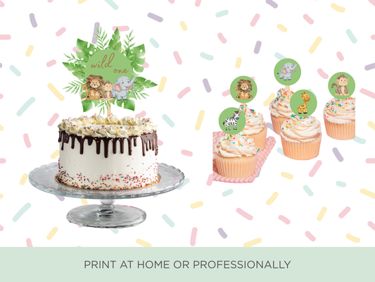 Cake Toppers | Wild One Theme