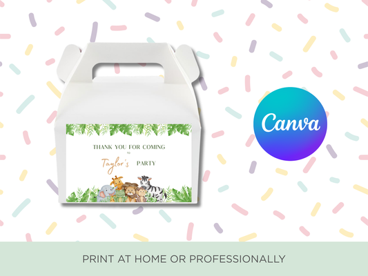 Children's Party Bags | Wild One Theme
