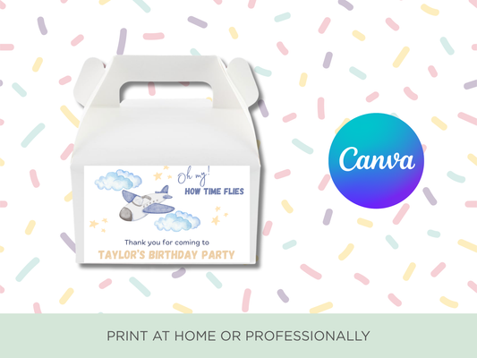 Children's Party Bags | How Time Flies Theme
